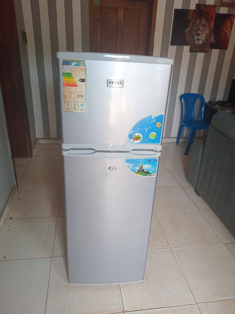Clean 200L Nexus Nx-225 Double Door Refrigerator For-Sale