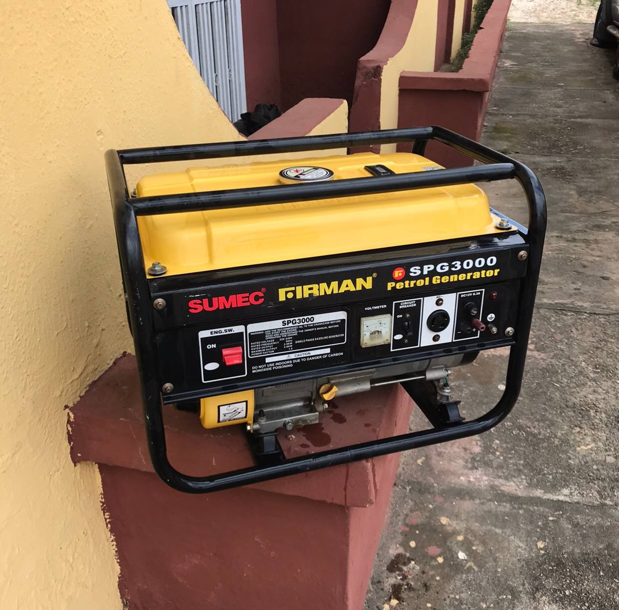 ❌SOLD-OUT ... 6 months used sumec firman 2.8kva Manual Generator I SPG-3000 for-sale