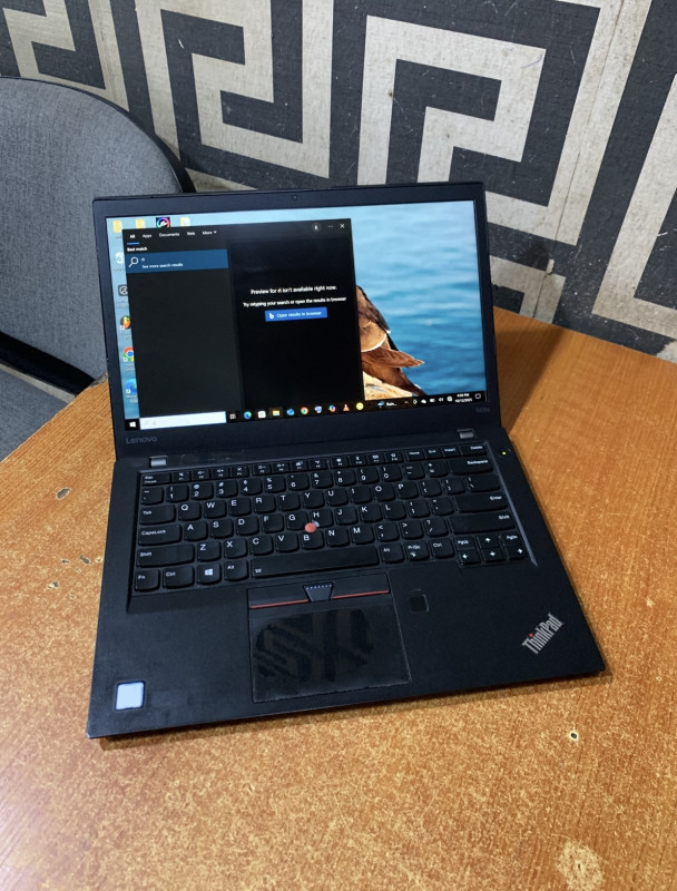 Clean 8Gb Ram, 256Gb Ssd, Corei5, Keyboard Light, Touch Screen, Lenovo T470s Laptop For-Sale