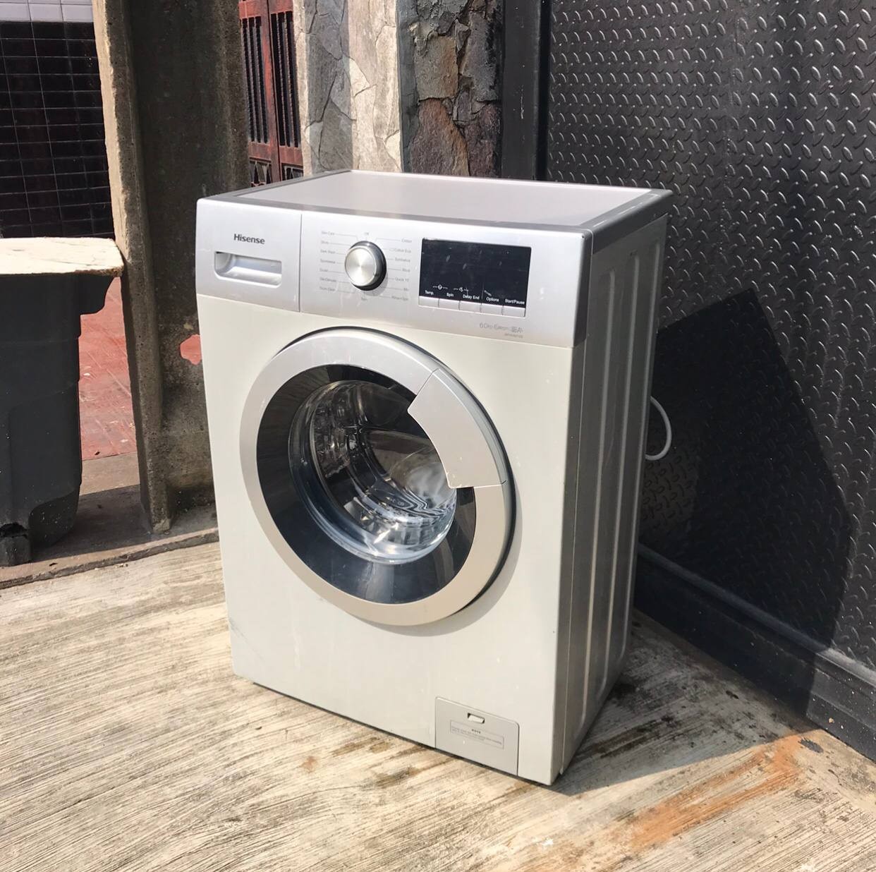 V.Clean Hisense 6KG Front Loader Automatic Washing Machine | WM 6012S For-Sale