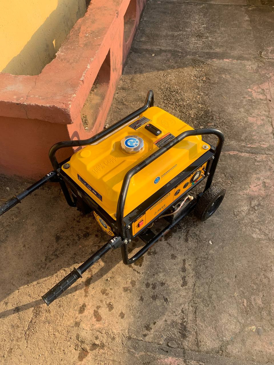 V.Clean 2.5kva, 100% Copper, Thermocool Push Starter Generator Set For-Sale