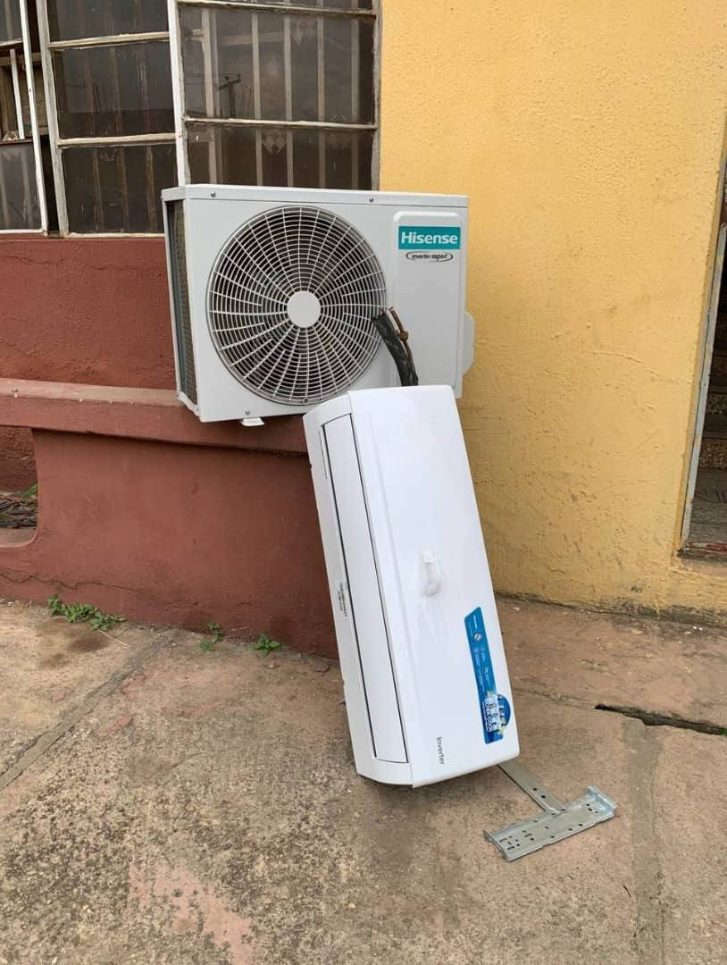 V.Clean, 1.5Hp Hisense Air-Conditioner With Already Filled Gas And Inner Hanger For-Sale