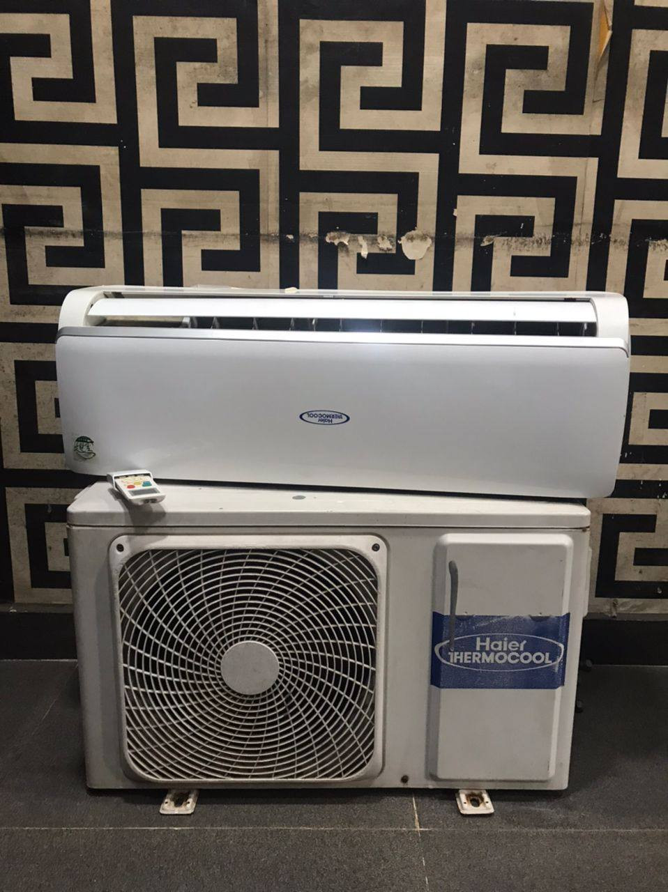 Clean 1.5Hp Haier Thermocool Air-Conditioner With Gas For-Sale