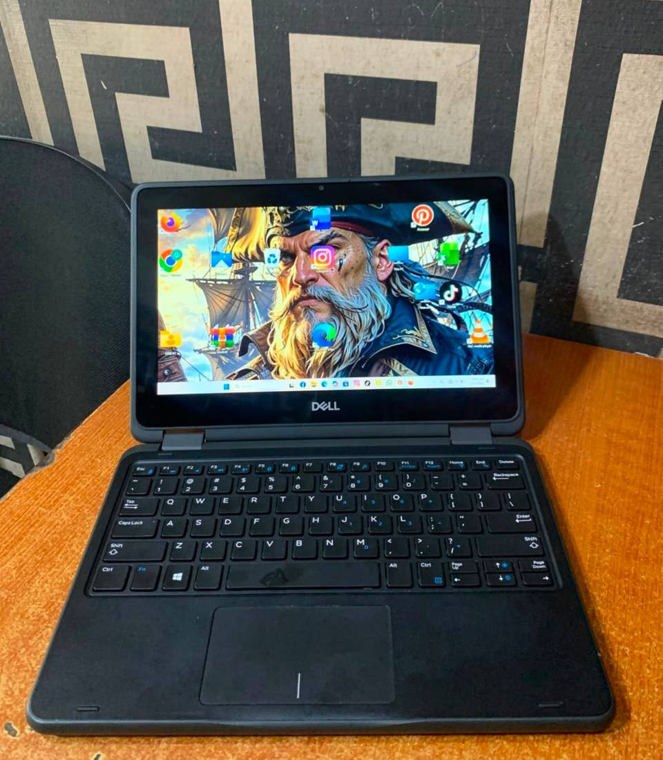V.Clean 8Gb Ram, 128Gb Ssd, 2-3Hurs Ba3 Life, Intel Pentium, X360, Dell Laptop Latitude 3190 Laptop For-Sale [ Product Code >> 0615 ]