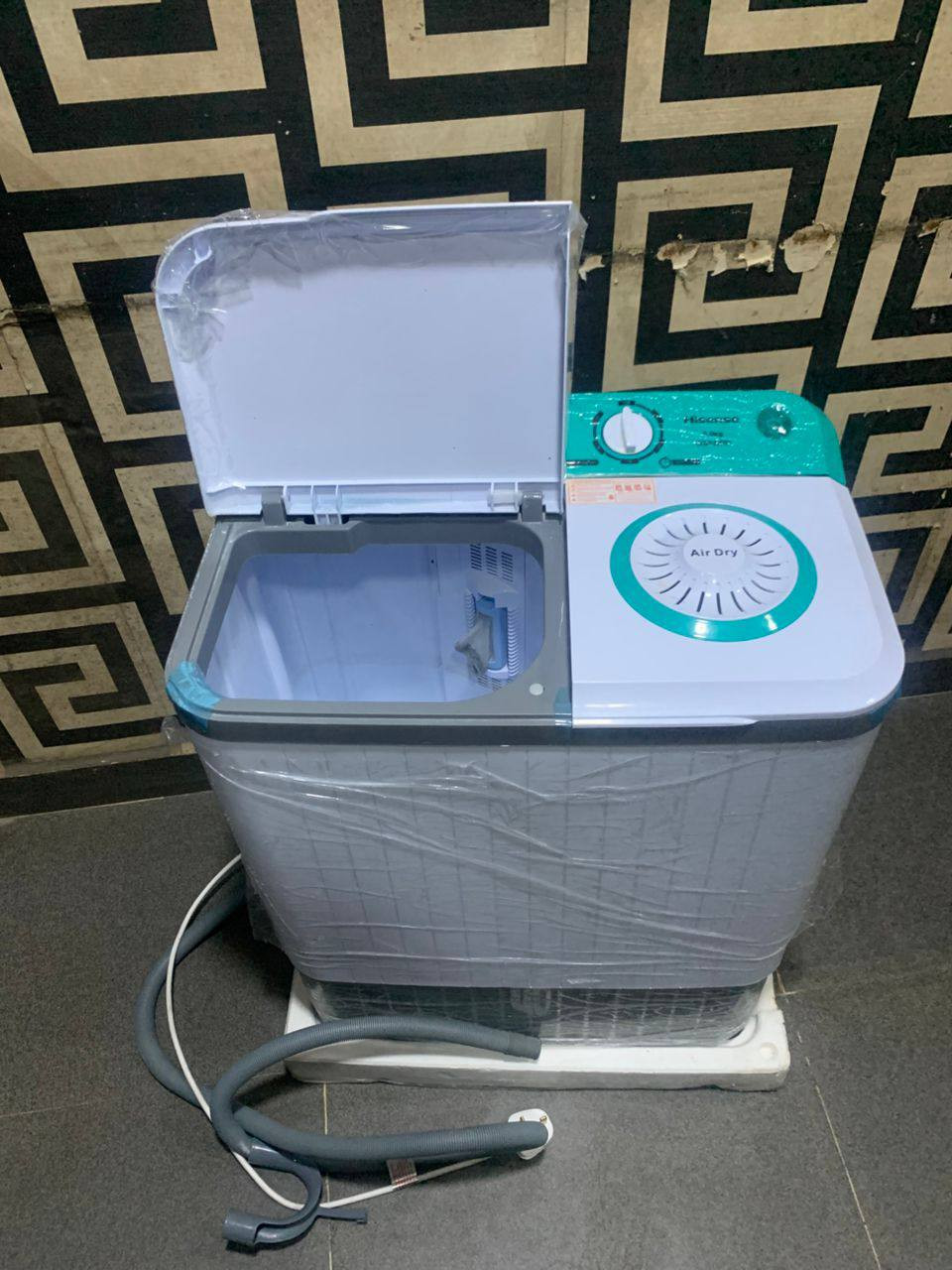 ❌❌SOLD-OUT❌❌ V.Clean 3Weeks Used Hisense Top Load Twin Tub 5KG (WSPA503) Washing Machine For-Sale  [ Product Code >> 0470 ]