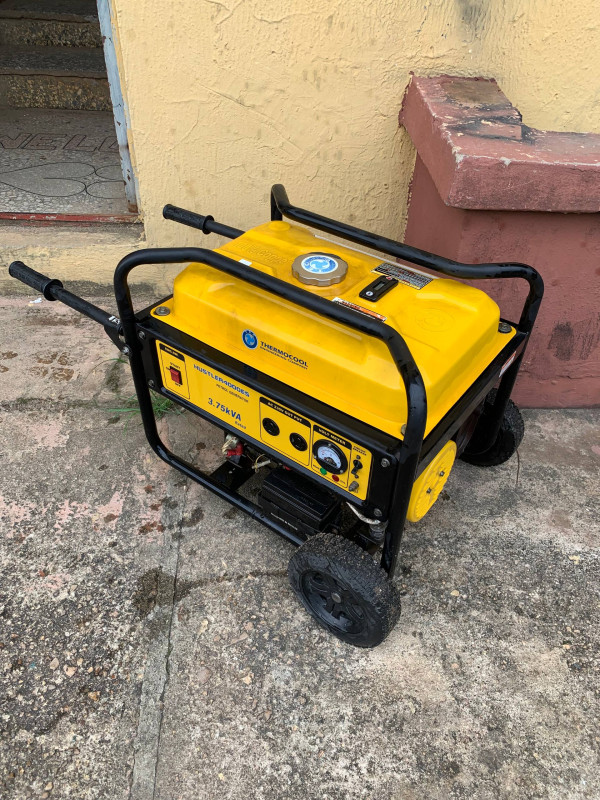 V.Clean 3.75kva Haier Thermocool Hustler Electric Starter Generator For-Sale  [ Product Code >> 0519 ]