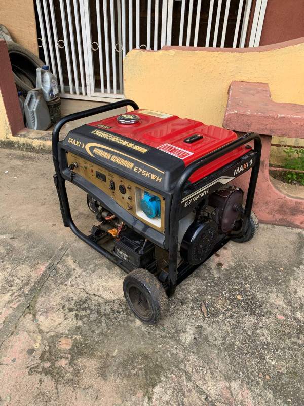 V.Clean 9.3Kva Maxi E75Kwh Pure Copper Key Starter Rugged Generator Set For-Sale [ Product Code >> 0539 ]