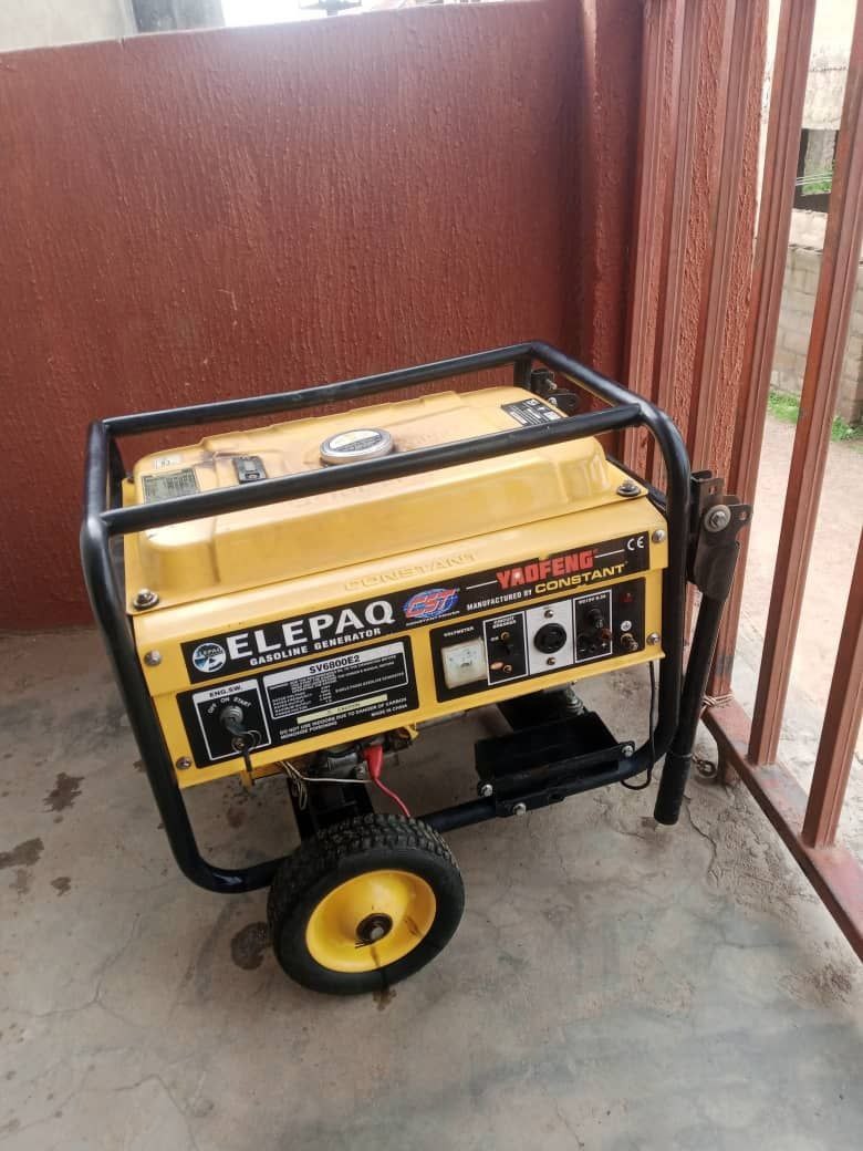 ❌SOLD OUT ... Clean 4.5kva key and start Elepaq Constant Generator