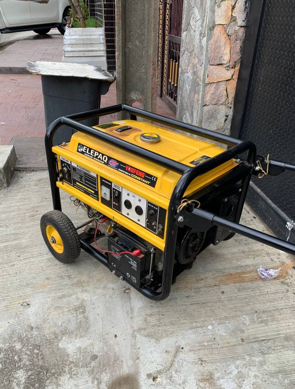 ❌❌SOLD-OUT❌❌ V.Clean Kick Starter 11Kva Elepaq Sv22000E2 Generator For_Sale