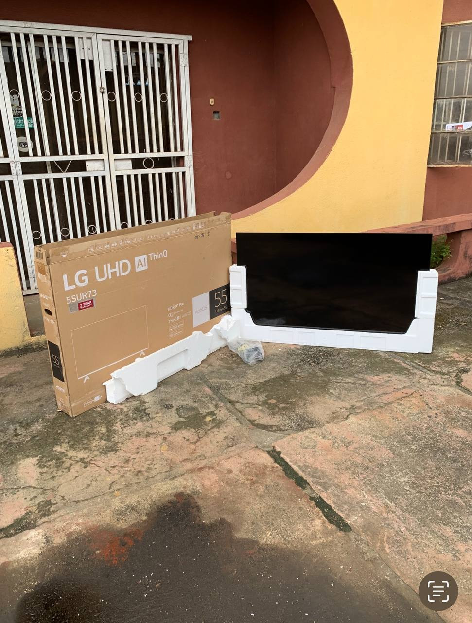 V.Clean, LG UHD AI-ThinQ 4K Smart 55Inches 55UR73 Frameless Tv For-Sale