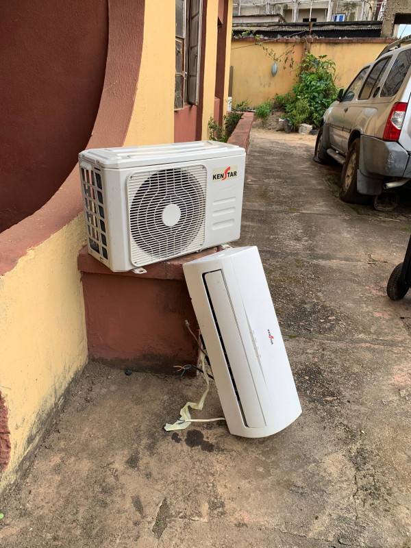 V.Clean 1Hp Kenstar Air-Conditioner With Already Filled Gas For-Sale  [ Product Code >> 0727 ]