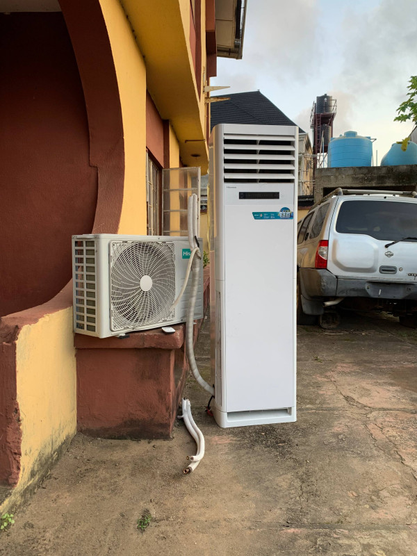 V.Clean 2025Model One Month Used 2Hp AF20SC1 Standard Floor Air-Conditioner With Kit and Already Filled Gas For-Sale [ Product Code >> 0762 ]
