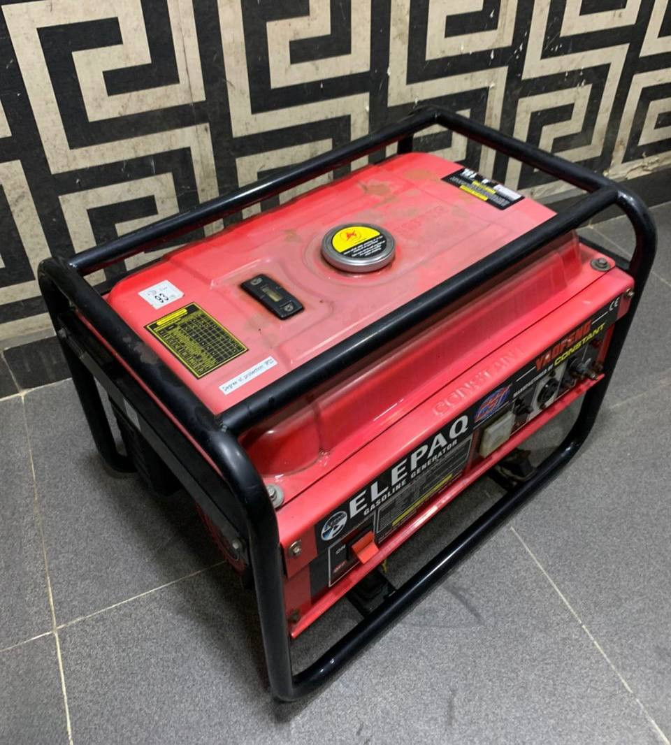 V.Clean Elepaq 2.8kva Constant Manual Starter 100% Copper Generator | EC5800CX For-Sale [ Product Code >> 0369 ]