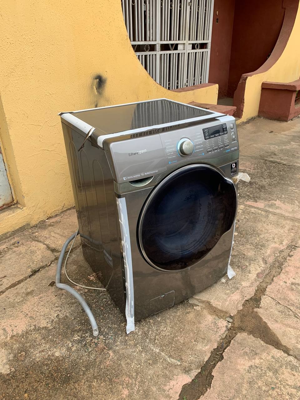 V.Clean 18Kg/10Kg Wash & Dry Digital Inverter Samsung washing WD18H7300KP/NQ For-Sale