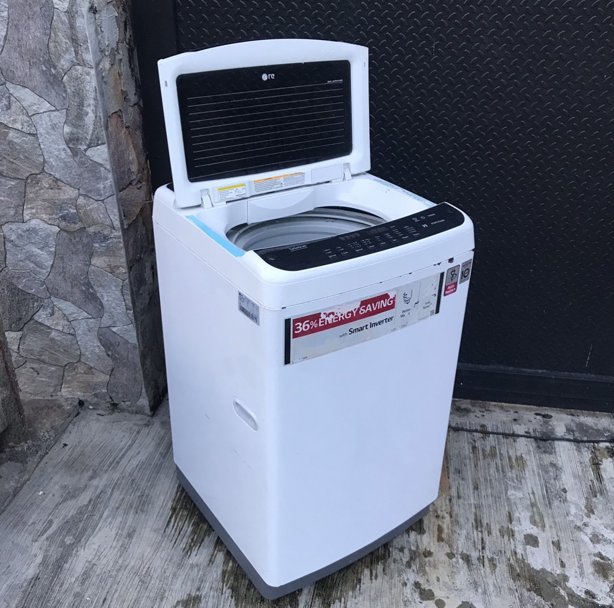 ❌SOLD OUT ... Lg 8Kg Top Loader Full Automatic Smart Inverter Washing Machine | WM-8585 For-Sale