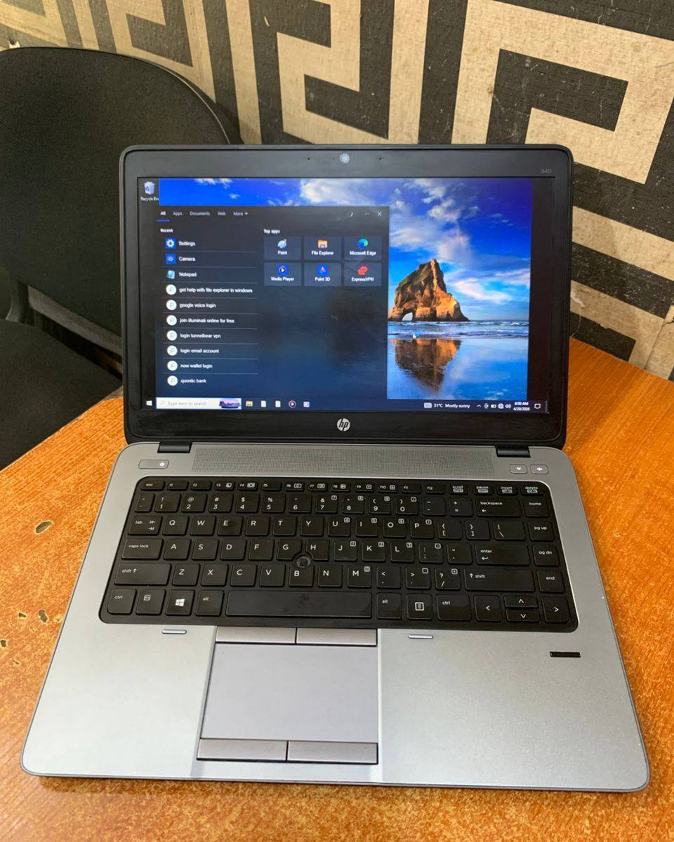Super Clean, 1Month Used, 4Gb Ram, 500Gb Hdd, Corei5, 3Hurs Ba3 life Hp 840 Laptop For-Sale [ Product Code >> 0362 ]