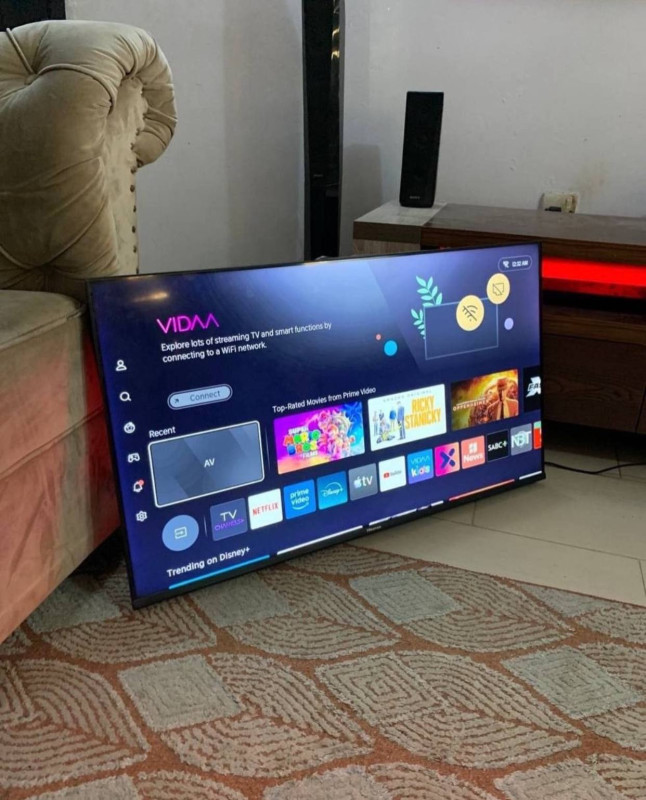 V.Clean, 43Inches Hisense 4K Smart Frameless Tv For-Sale [ Product Code >> 0767 ]