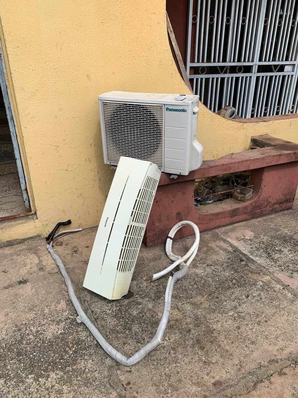 Clean 1Hp Panasonic Air-Conditioner With Kit For-Sale [ Product Code >> 0277 ]