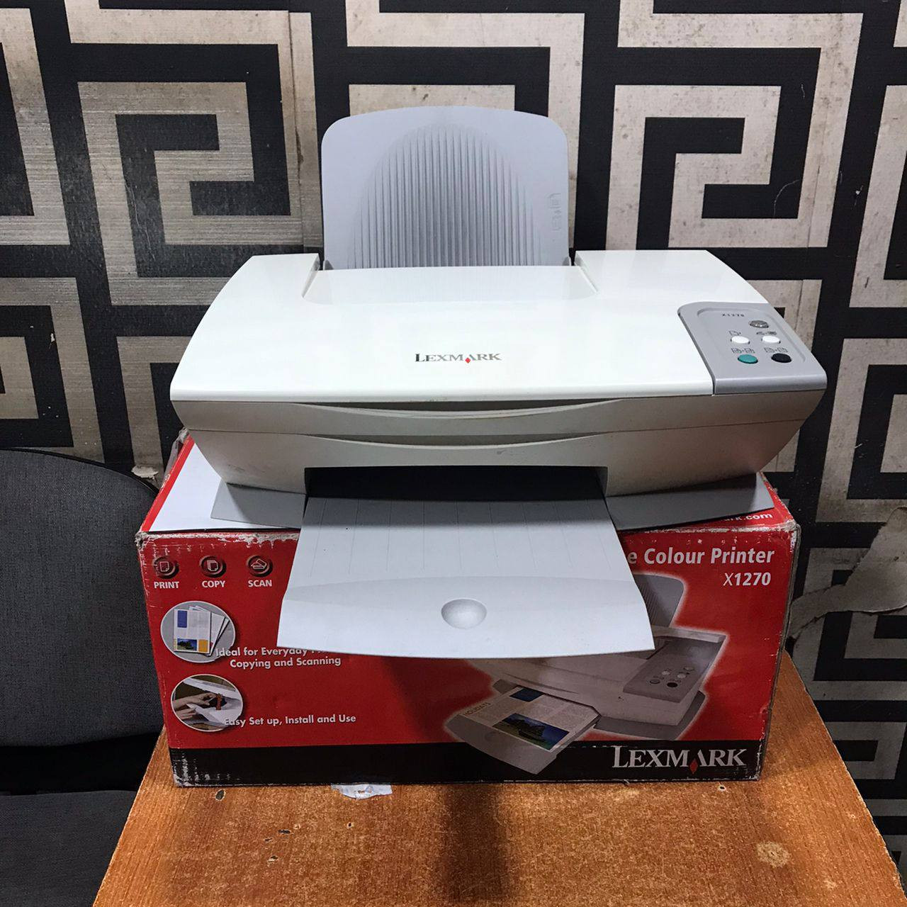 ❌❌SOLD-OUT❌❌  Awoof Brand New Lexmark Easy All In One Colour Printer (Printer, Scanner & copier X1270 For-Sale
