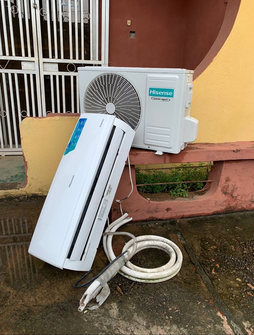 100% Clean, 2024 Model, Hisense Split AC 2.0HP Inverter Air-Conditioner With Kit, Already Filled Gas and Remote For-Sale