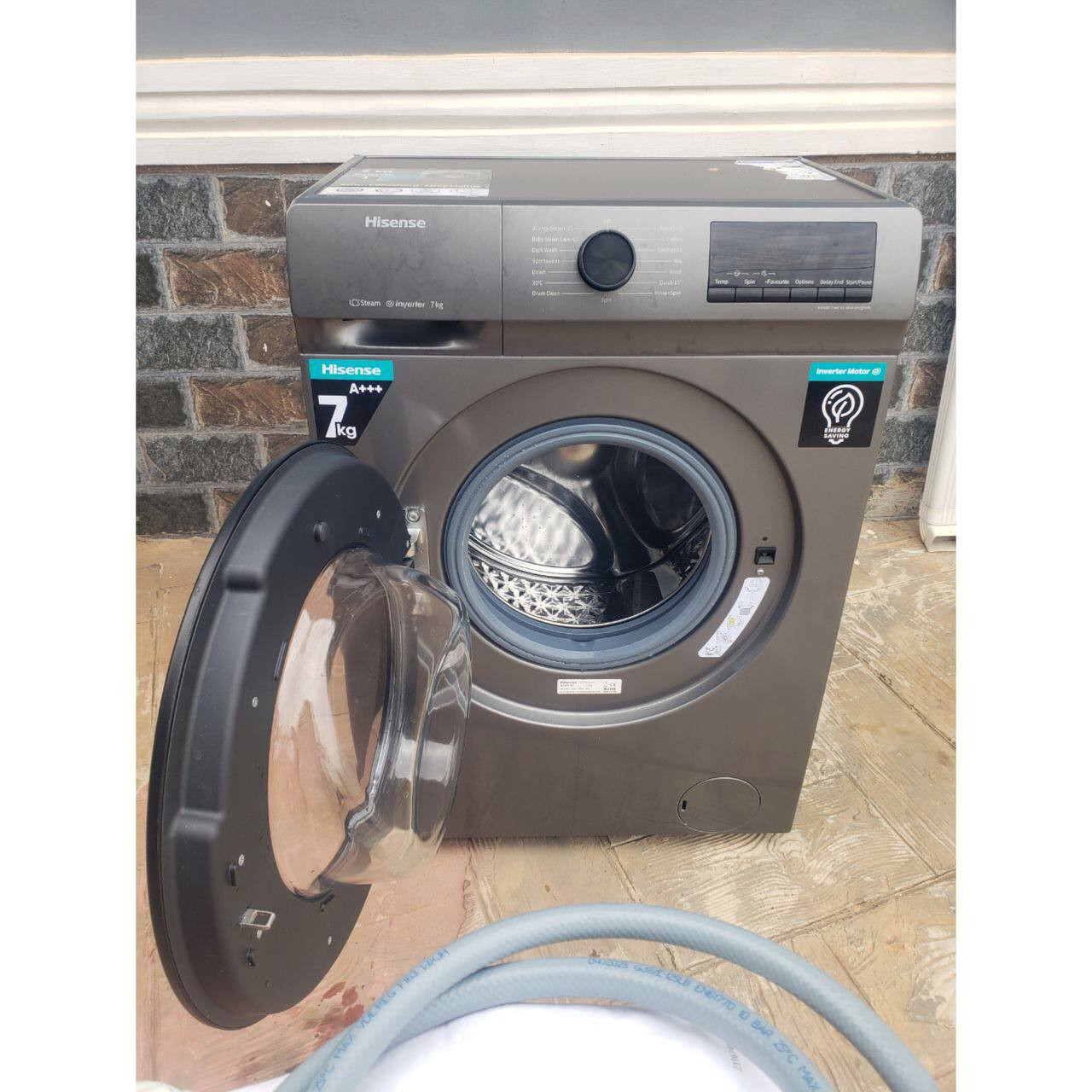 ❌❌SOLD-OUT❌❌ 2 month used hisense 7kg inverter washing machine