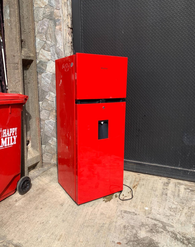 Clean Hisense Top Freezer Refrigerator 205L Red (205DRB) For-Sale [ Product Code >> 0374 ]