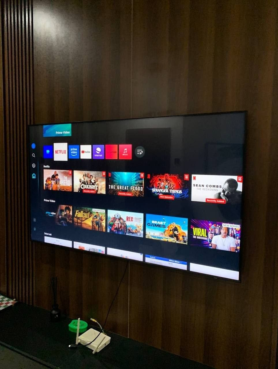 ❌❌SOLD-OUT❌❌ Clean Bluetooth, 50inches Samsung QLED 4K Smart Frameless Tv For-Sale [ Product Code >> 0314 ]