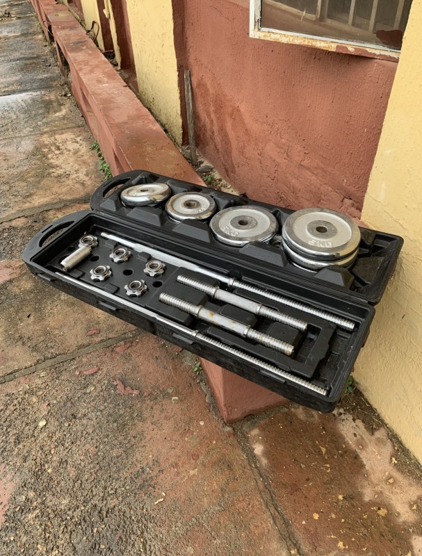 ❌❌SOLD-OUT❌❌ V.Clean 50Kg Adjustable Barbell Dumbbell Set with Box For-Sale
