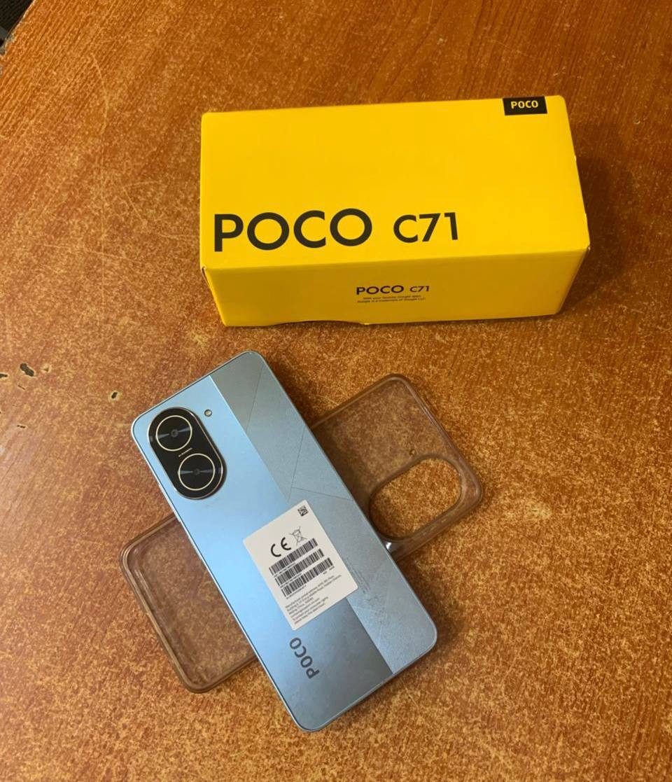 V.Clean 3Gb Ram, 64Gb Rom, Android 15 Poco C71 With Pack For-Sale [ Product Code >> 0380 ]