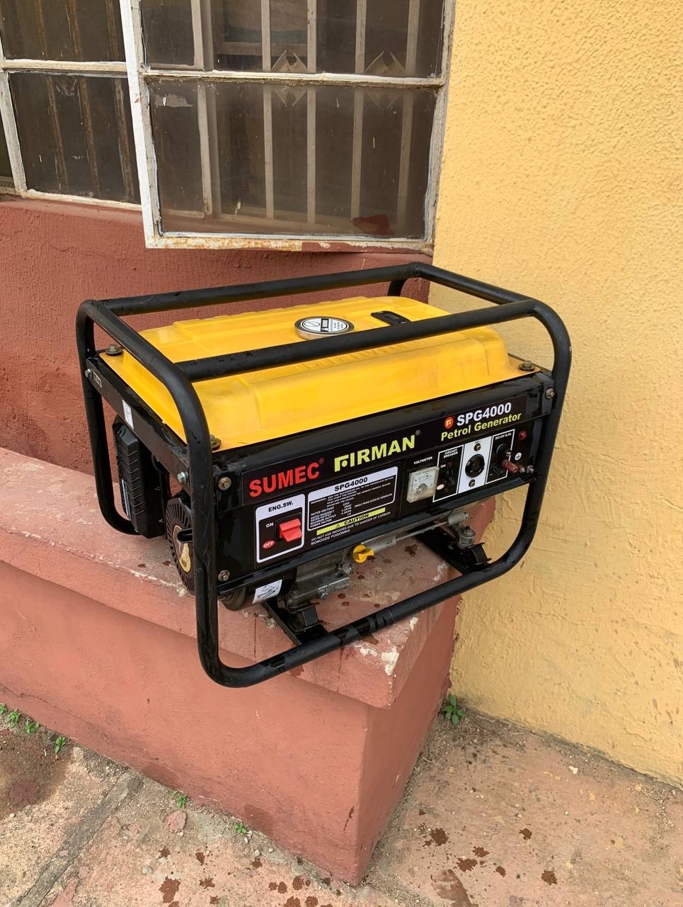 Clean 4.5Kva Sumec Firman, 100% Copper Generator For-Sale