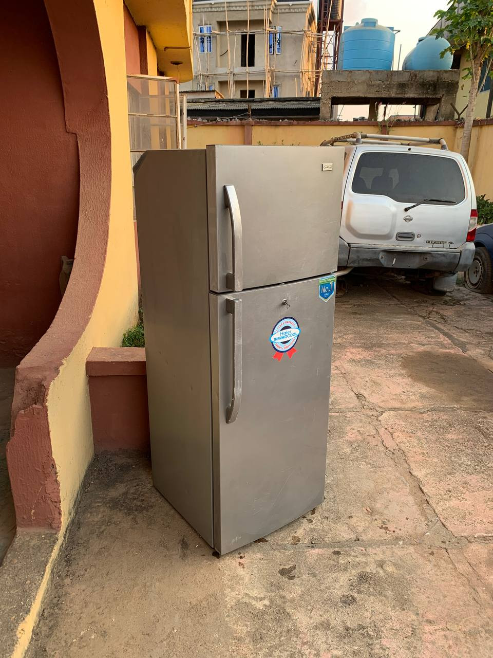 Clean 265 Litters, Haier Thermocool Elegant Double Door Fridge HRF265 For-sale [ Product Code 0231 ]