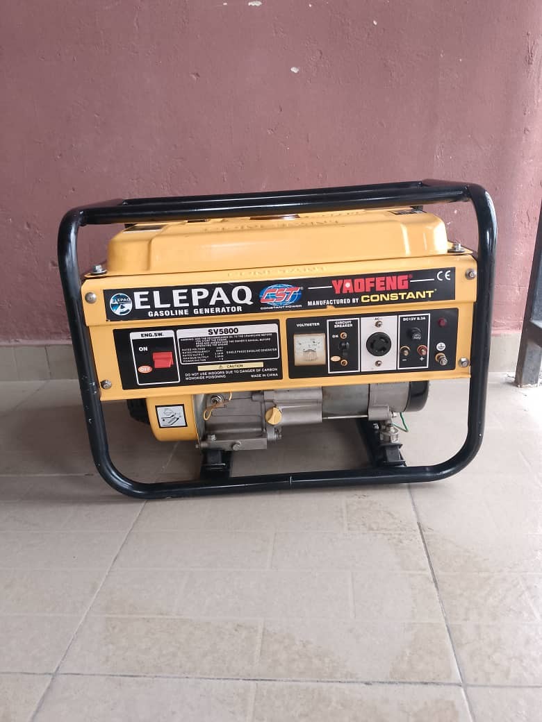 ❌SOLD-OUT .. Very clean 3.5kva Elepaq constant Generator (SV5800)