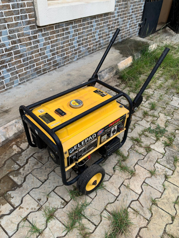 Clean 4.5Kva 100% Copper Kick Starter Elepaq Constant Generator Set For-Sale [ Product Code >> 0396 ]