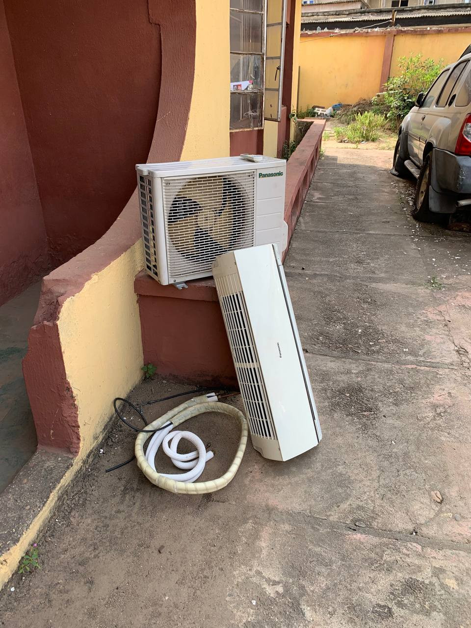 Clean 1Hp Panasonic Air-Conditioner With Already filled gas and Kit For-Sale