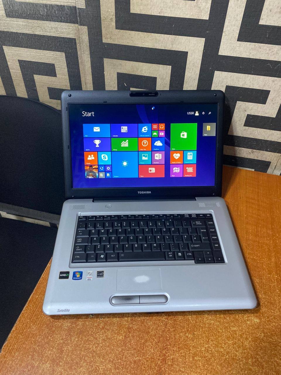 V.Clean 3Gb Ram, 120Gb Hdd, Toshiba Laptop For-Sale