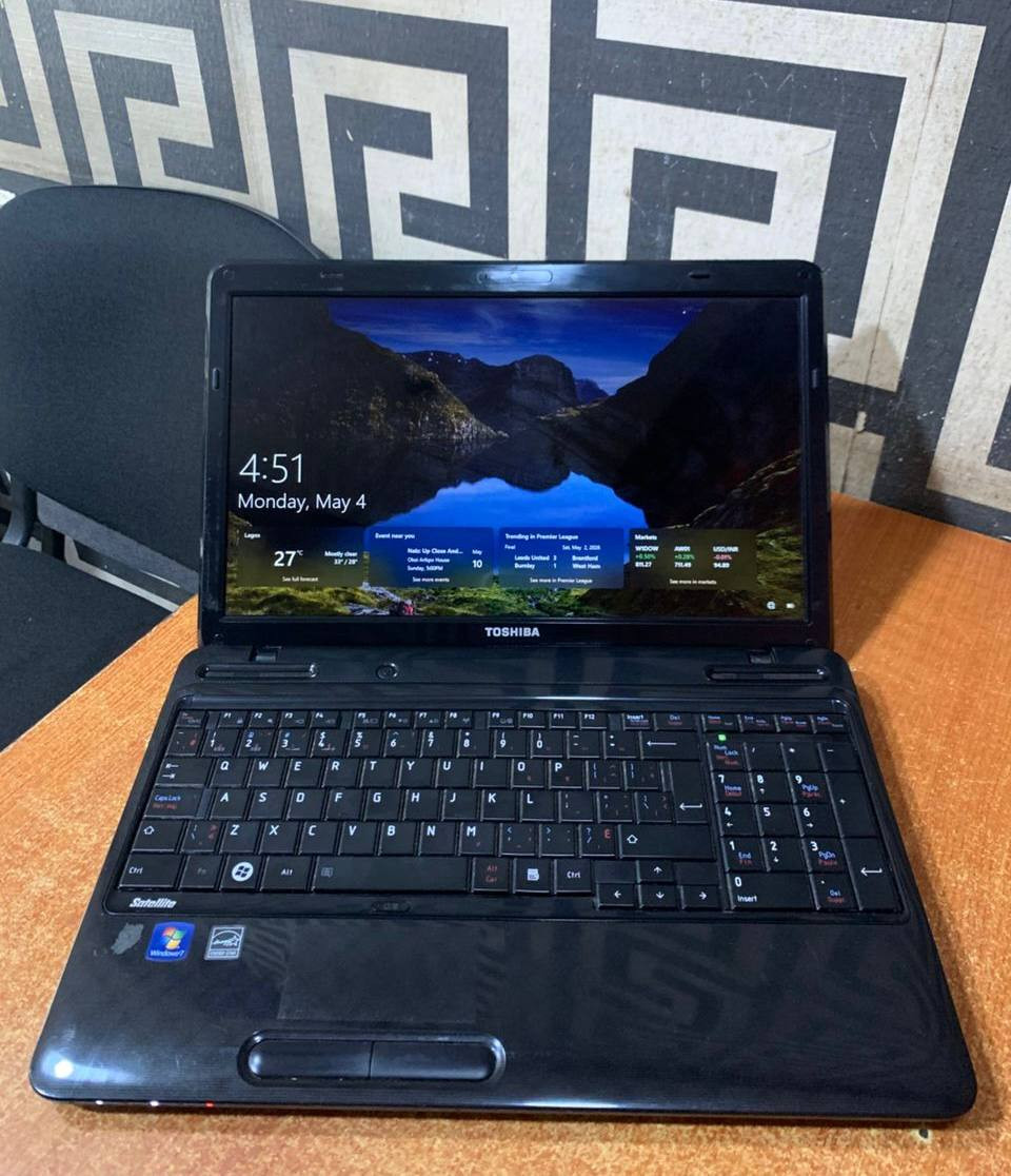 Clean 4Gb Ram, 250Gb Hdd, 2Hours Ba3 Life, Toshiba Laptop For-Sale   [ Product Code >> 0427 ]