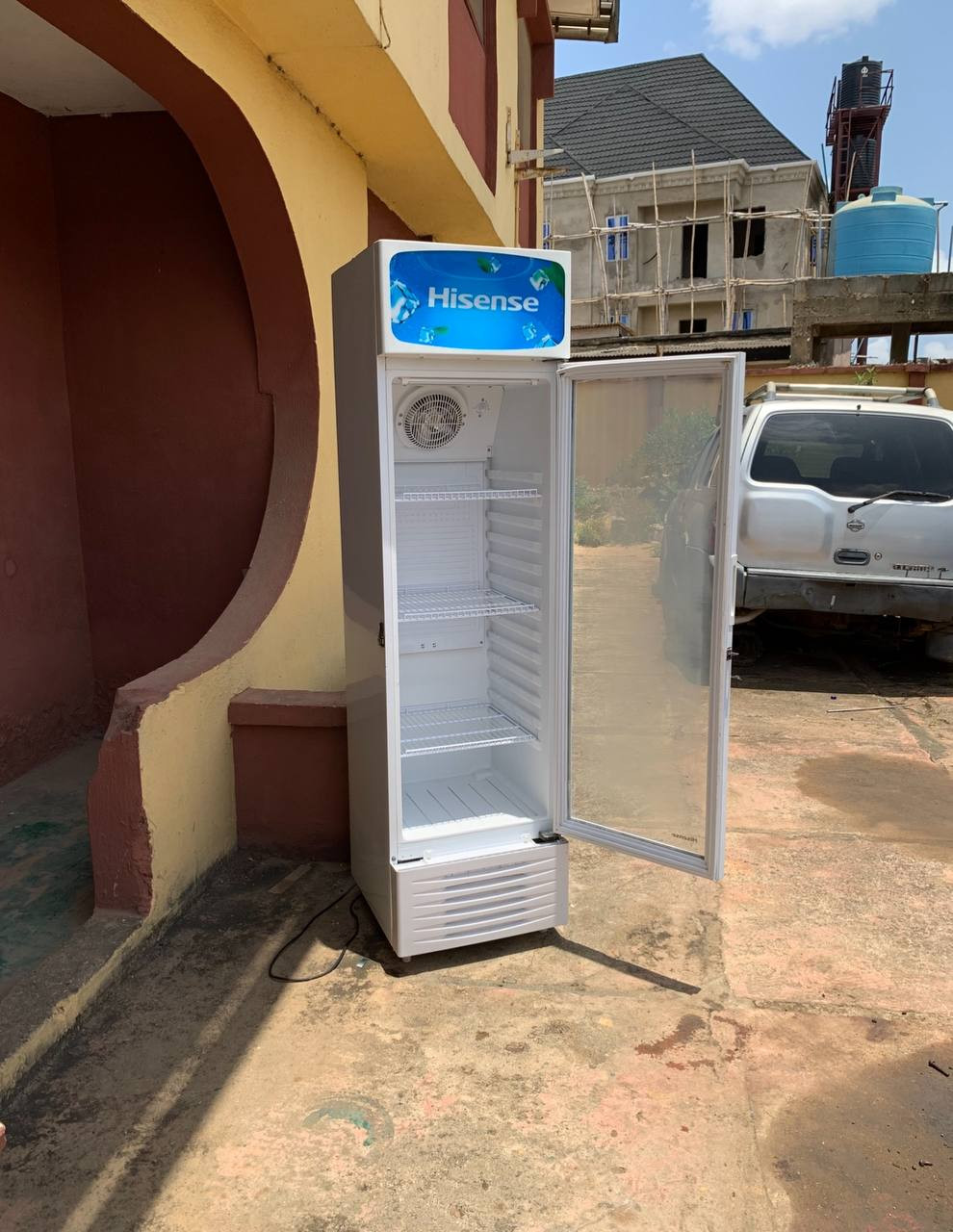 ❌❌SOLD-OUT❌❌ V.Clean, 6 Months Used Hisense FL37FC 282 Litters Beverage Showcase Single Door Chiller For-Sale [ Product Code >> 0361 ]