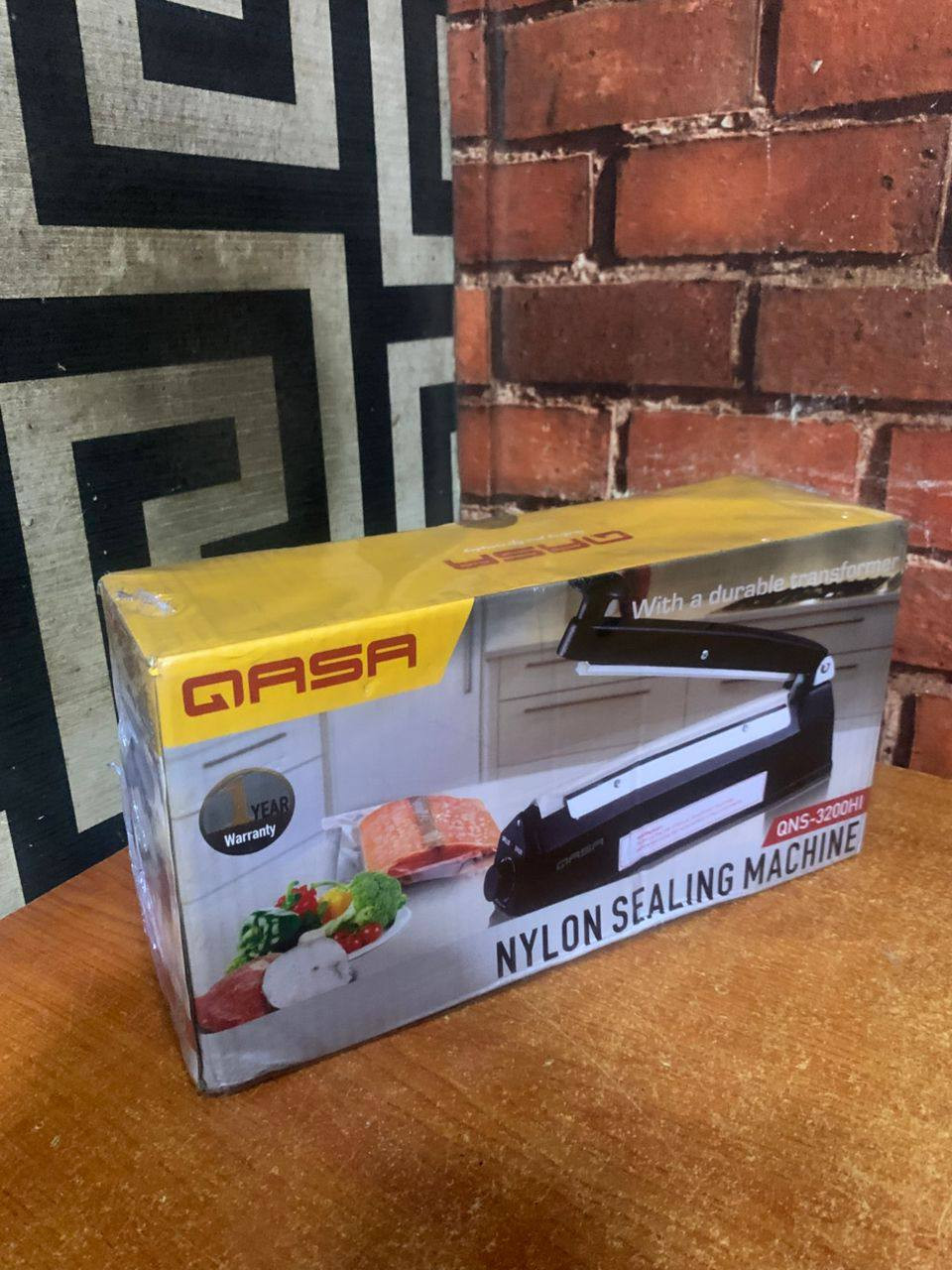 Awoof Brand New Qasa Nylon Sealer Sealing Machine QNS-3200HI For-Sale  [ Product Code >> 0471 ]