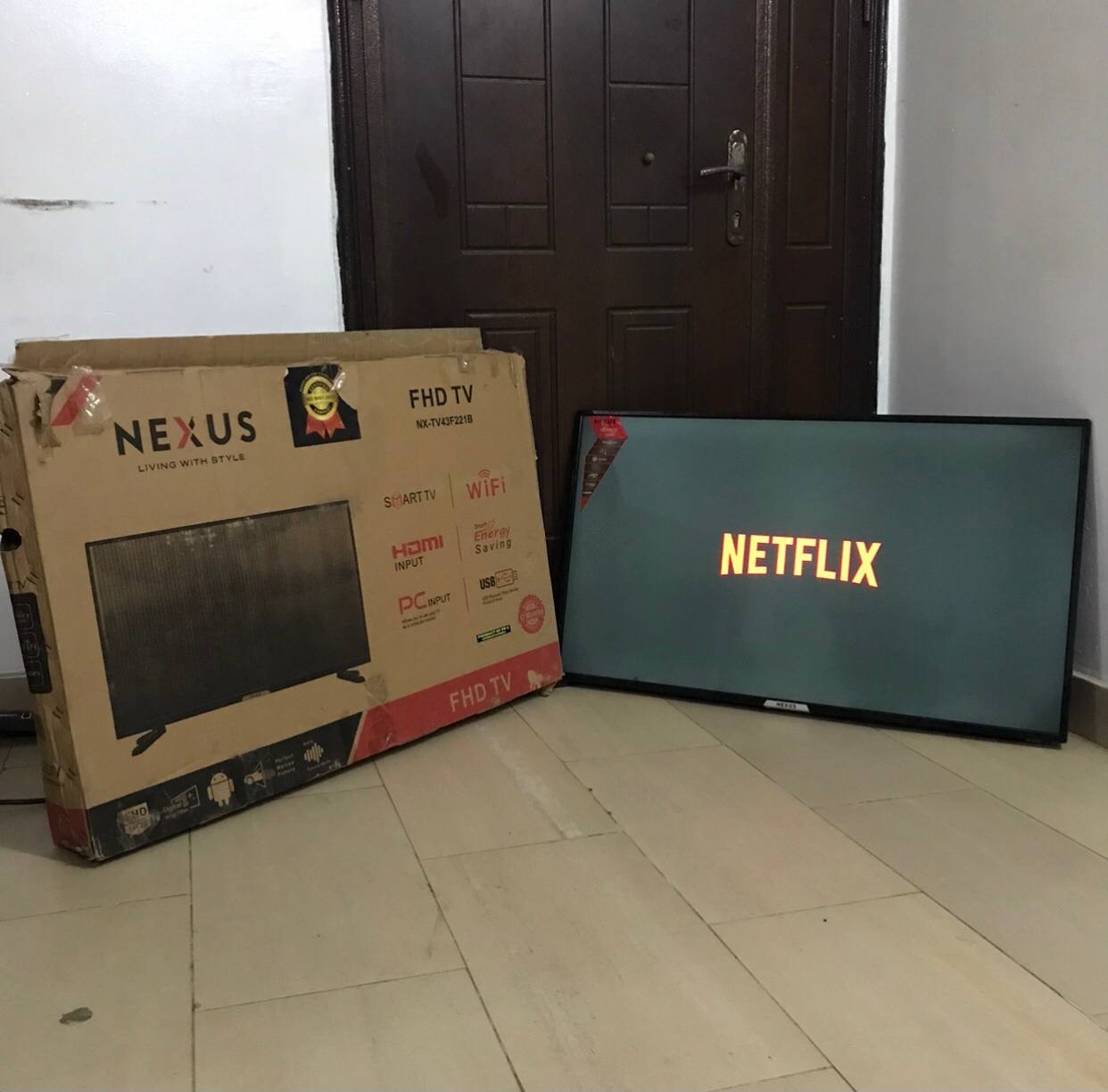 ❌❌SOLD-OUT❌❌ V.Clean, Nexus 4k Smart Tv with Caton For-Sale