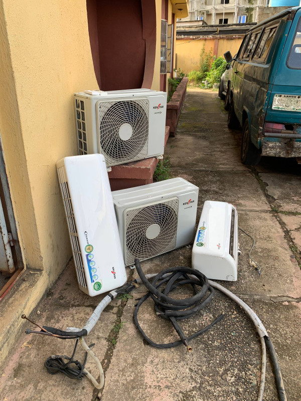 V.Clean 1.5Hp Inverter Kenstar Air-Conditioner With Gas and Kit For-Sale [ Product Code >> 0835 ]