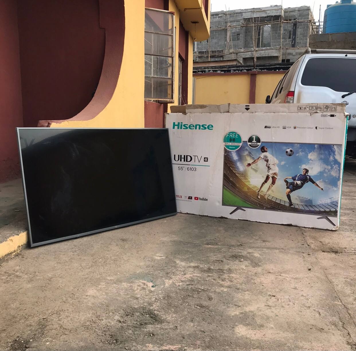 ❌❌SOLD-OUT❌❌ V.Clean 55Inches UHD 55Inches 4K Hisense Smart Tv For-Sale