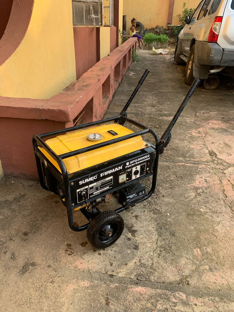 Clean 2.8Kva Kick Starter Sumec Firman Generator For-Sale