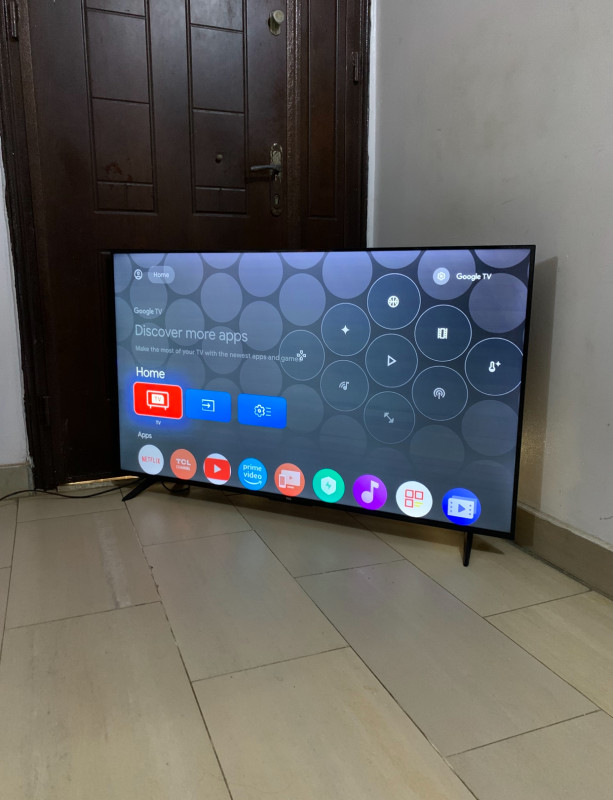 V.Clean, One Month Used, 55Inches, 4K Ultra Hd Smart Google Frameless Tv 55P635 For-Sale [ Product Code >> 304 ]