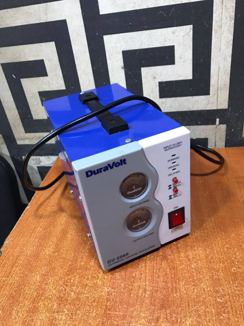 ❌❌SOLD-OUT❌❌ V.Clean 3Weeks Used Duravolt 2000W Automatic Voltage Regulator For-Sale