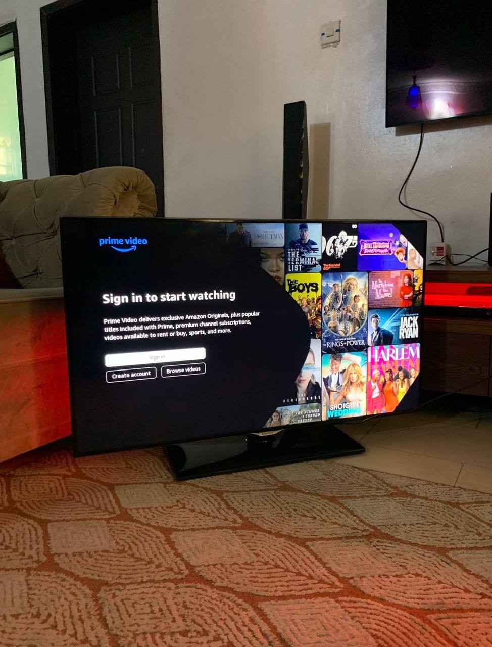 Very Clean 46Inches Smart Samsung Tv