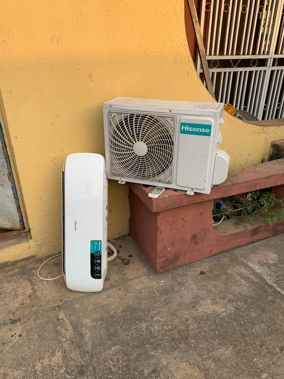 Clean 1Hp Hisense Air-Conditioner With Already filled Gas For-Sale