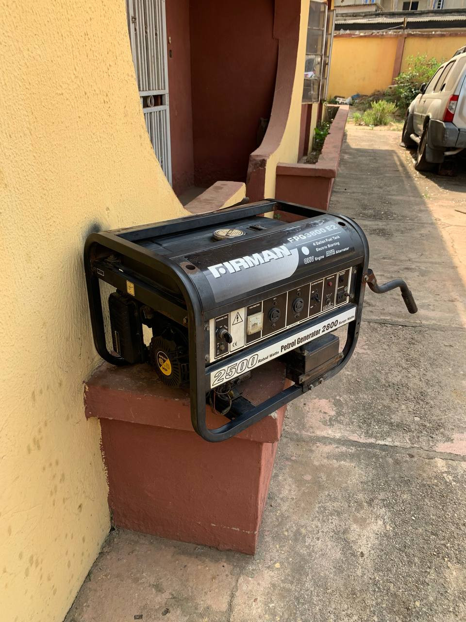 3.5kva, 100% Copper, Firman kick Start Generator For-Sale