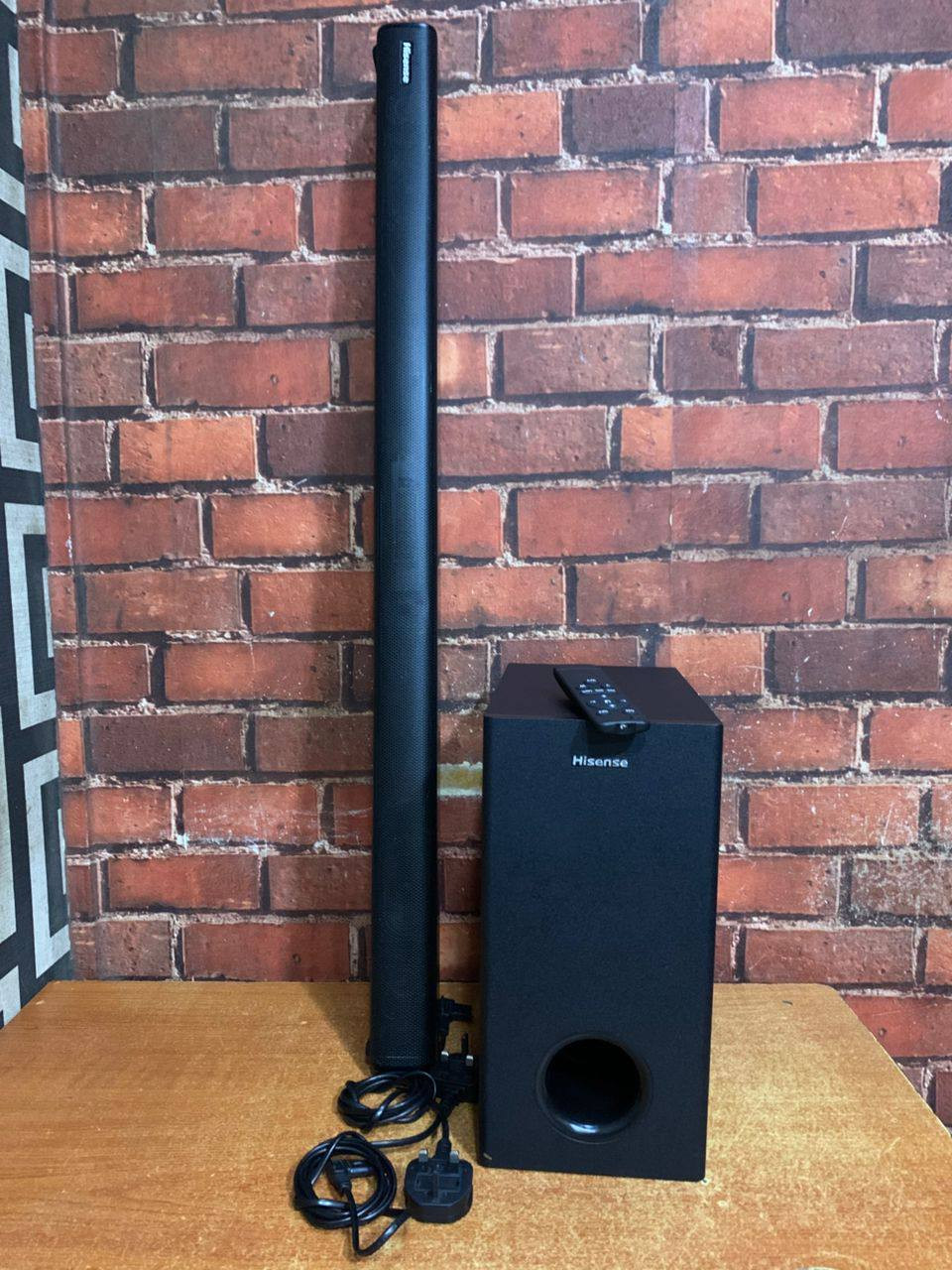 ❌❌SOLD-OUT❌❌ V.Clean, 3Weeks U1sed, 200W Bluetooth Hisense HS218 Sound Bar For-Sale [ Product Code >> 0402 ]