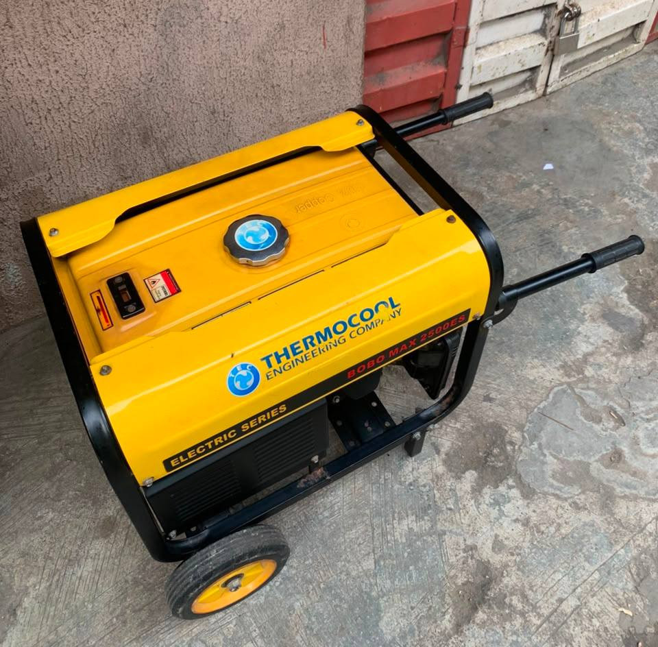 Clean, Electric Starter, 2.5Kva Thermocool Generator Bobo Max 2500Es For-Sale [ Product Code >> 0776 ]