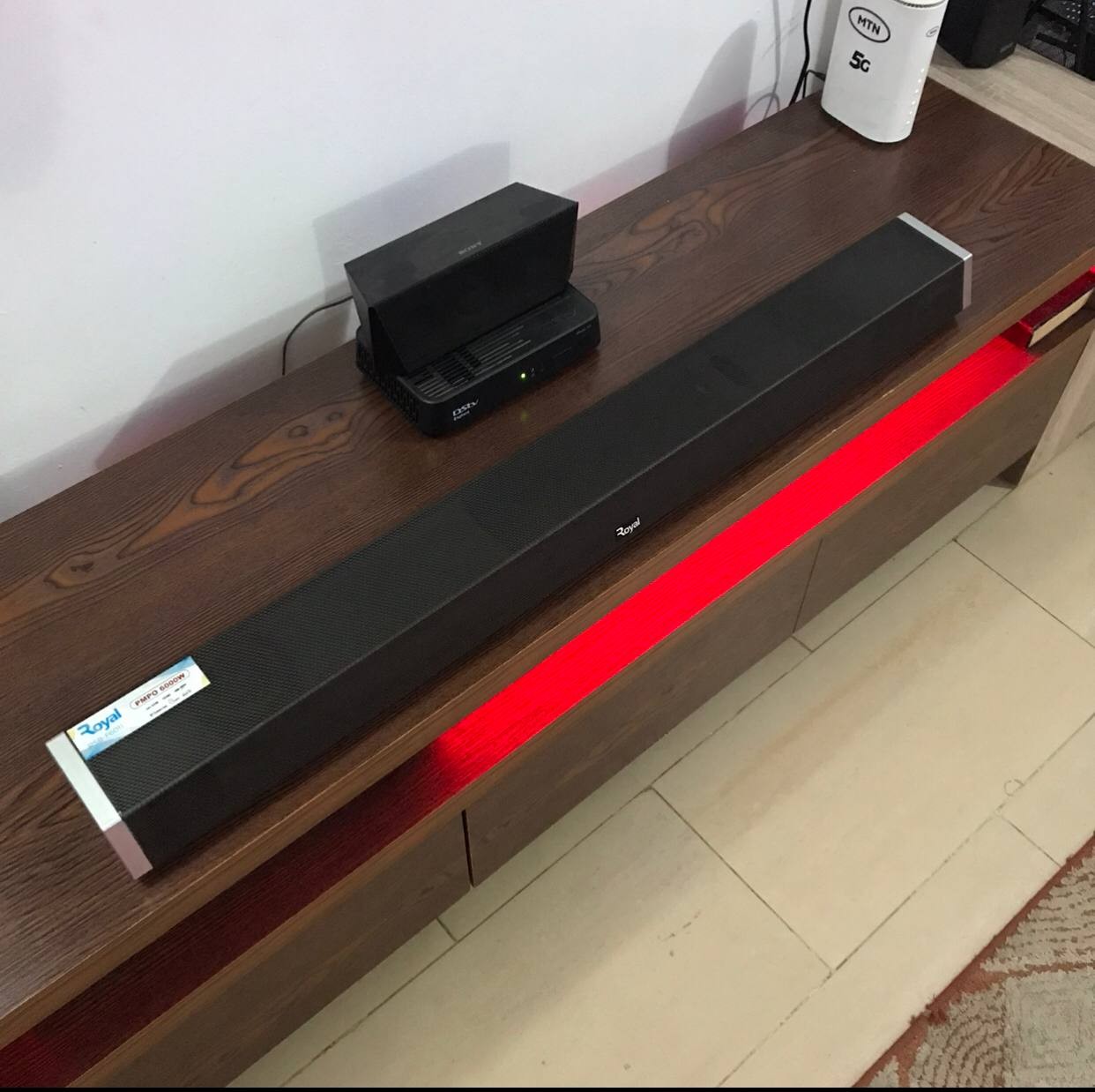 ❌SOLD-OUT 1 Month used Royal 60 Watts Sound Bar | RSB-F6011 For-Sale